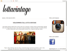 Tablet Screenshot of lottavintage.com